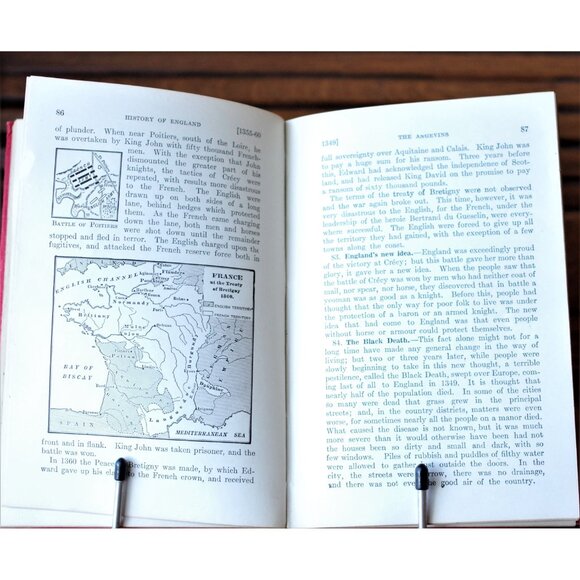 History of England For Public Schools, MacMillan, Western Canada Series, 1922 - Picture 6 of 9